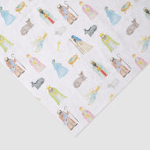 Waterverf kerstmis tissuepapier (Detail)