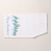 Waterverf Kerstmis wintersneeuw Bad Handdoek (Handdoek)