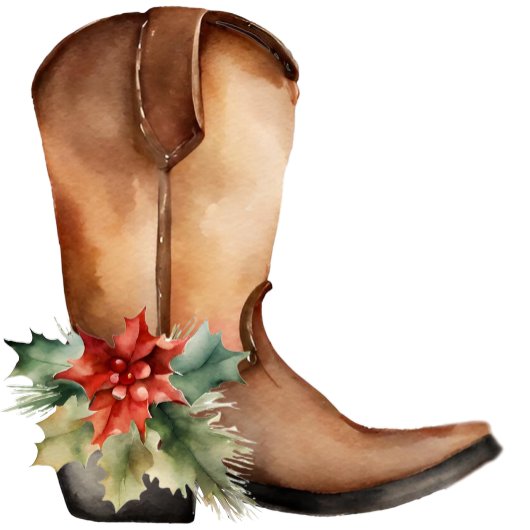 Waterverf Kerstmis Wreath Feestdagenkaart