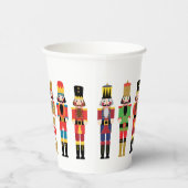 WATERVERF KERSTNOOTKRAKERS PAPIEREN BEKERS (Rechts)