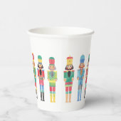 WATERVERF KERSTNOOTKRAKERS PAPIEREN BEKERS (Rechts)