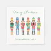 WATERVERF KERSTNOOTKRAKERS SERVET (Voorkant)