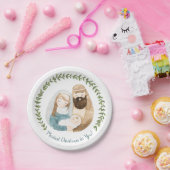  Waterverf kerstpapier Bord (Feest)