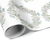 Waterverf kerstpapier cadeaupapier (Rol Hoek)