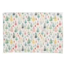 Waterverf kerstpatroon