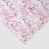 Waterverf kerstpatroon tissuepapier (Detail)