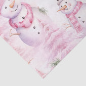 Waterverf kerstpatroon tissuepapier (Detail)