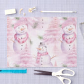 Waterverf kerstpatroon tissuepapier (Craft)