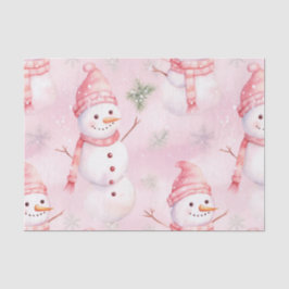 Waterverf kerstpatroon tissuepapier