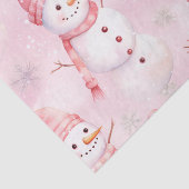 Waterverf kerstpatroon tissuepapier (Detail)