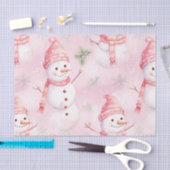 Waterverf kerstpatroon tissuepapier (Craft)