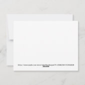 Waterverf kerstpuppy met deken feestdagenkaart (Achterkant)