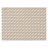 Waterverf Kerstrendier groen Holly Berry Tafelkleed (Voorkant (Horizontaal))