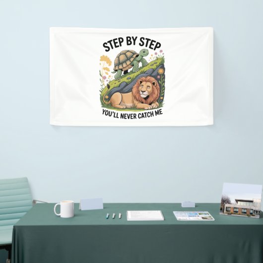 Waterverf kerstschildpad spandoek (Beurs)