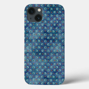 Waterverf kerstsnowflakes Case-Mate iPhone case