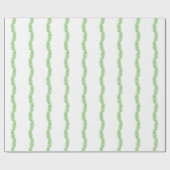 Waterverf kerststal cadeaupapier (Vlak)