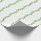 Waterverf kerststal cadeaupapier (Hoek)