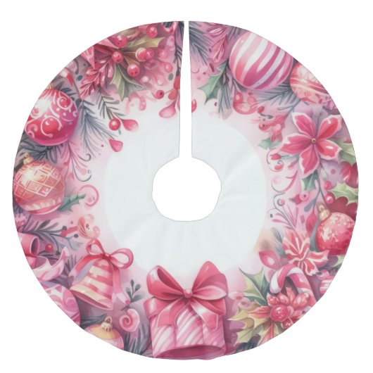 Waterverf kerstvakantie ontwerp kerstboom rok (Voorkant)