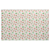 Waterverf kerstverbinding stof (Fat Quarter)