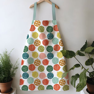 Waterverf kerstversiering Apron Schort
