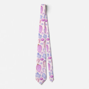 Waterverf kerstversiering, snoepriet stropdas