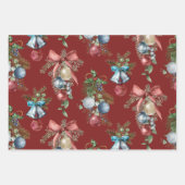 Waterverf kerstversieringen Elegante vakantie Inpakpapier Vel (Voorkant 2)