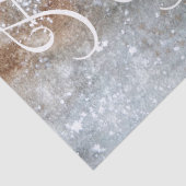 Waterverf kerstwinter deer tissuepapier (Detail)