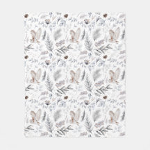 Waterverf-kerstwinterpatroon