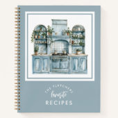 Waterverf keuken familie recept Notitieboek (Voorkant)