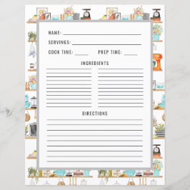 Waterverf Keuken Gereedschap | Recepten Binder Pag