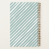 Waterverf keukenbenodigdheden gepersonaliseerd rec notitieboek (Achterkant)