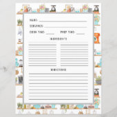 Waterverf keukengereedschap | Pagina Multomap ontv (Achterkant)