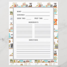 Waterverf keukengereedschap | Pagina Multomap ontv