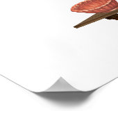 Waterverf keukengerei met retro Poster (Hoek)