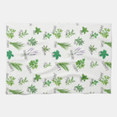 Waterverf keukenhanddoek (Horizontaal)