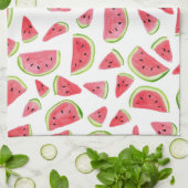 Waterverf keukenhanddoek voor fruitvloerbedekking (Gevouwen)