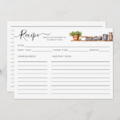 Waterverf Keukenplank Potten Gebruiksvoorwerpen Re (Voorkant / Achterkant)