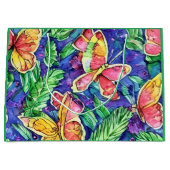  waterverf Kids verjaardagsvlinders Groot Cadeauzakje (Voorkant)