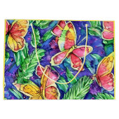  waterverf Kids verjaardagsvlinders Groot Cadeauzakje (Achterkant)