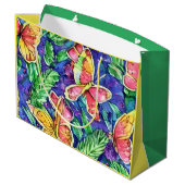  waterverf Kids verjaardagsvlinders Groot Cadeauzakje (Achterkant Gekanteld)