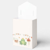 Waterverf Kikker Schattige Baby Hallo Baby Speelgo Bedankdoosjes (Geopend)