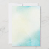 Waterverf Kikkerdag uitnodiging (Achterkant)