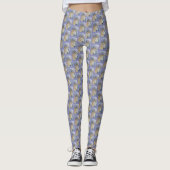 Waterverf Kind Geitte Leggings (Voorkant)