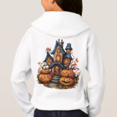 WATERVERF KIND GEKLEED IN HALLOWEEN KOSTUUM (Achterkant)