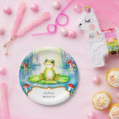 Waterverf Kinder kikker Verjaardag Papieren Bordje (Feest)