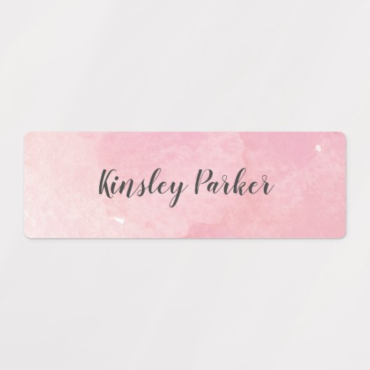 Waterverf Kinder waterdichte naam Labels (Design 1)