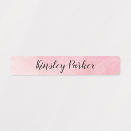 Waterverf Kinder waterdichte naam Labels (Design 1)