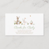 Waterverf  kinderdagverblijf rijmt eend informatiekaartje (Voorkant)