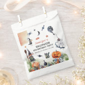 Waterverf kinderen Birthday Halloween Bedankzakje (Geknipt)