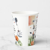 Waterverf kinderen Birthday Halloween Papieren Bekers (Rechts)